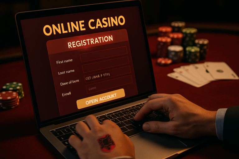 Si të hapni një llogari në kazino online shqiptare